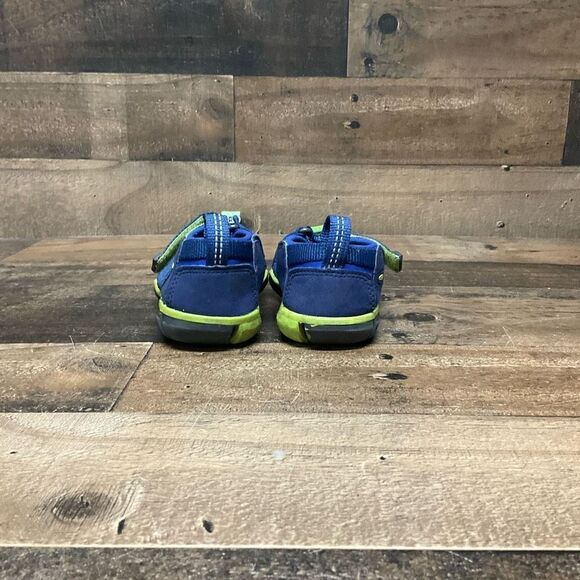 Keen Kids Unisex Size 9 Seacamp II CNX Sandals Blue Closed Toe Water Shoes - Picture 6 of 6